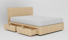 Left Side Drawer Storage