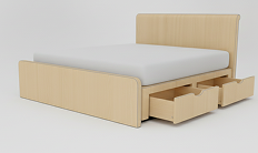 Right Side Drawer Storage